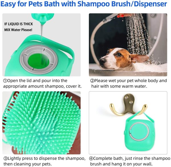 Pet Dog Shampoo Massager Brush - Image 8