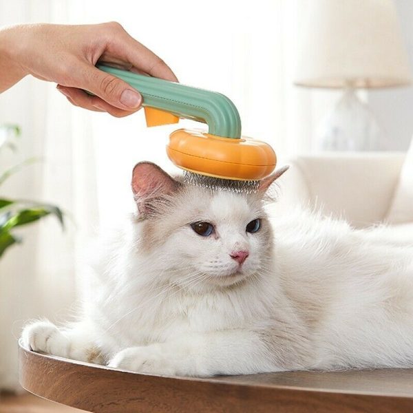 Pet Brush, Pet Grooming Self Cleaning Brush - Image 4