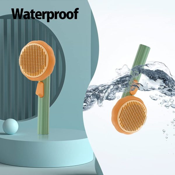 Pet Brush, Pet Grooming Self Cleaning Brush - Image 3