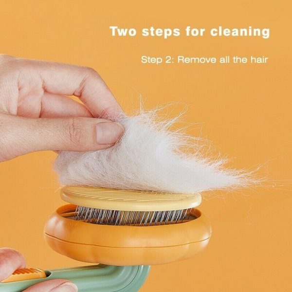 Pet Brush, Pet Grooming Self Cleaning Brush - Image 7